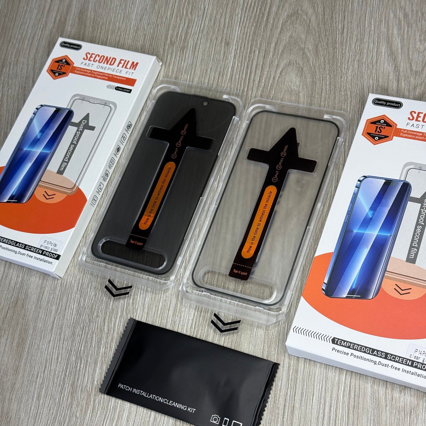 Vidrio con Kit de instalación
